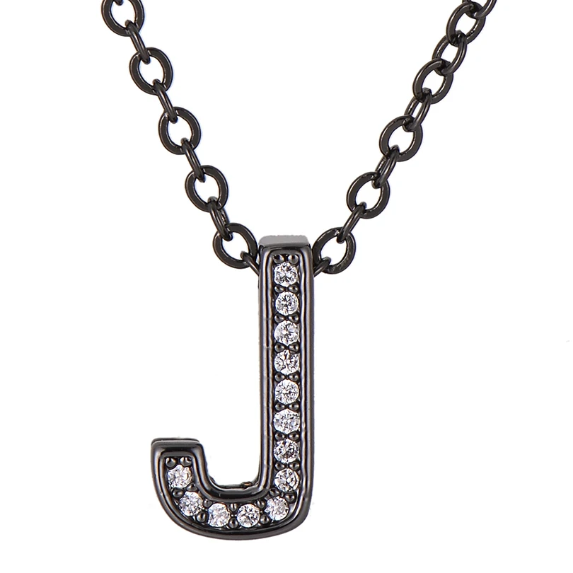 Pipitree, кубический цирконий, ожерелье с подвеской в виде буквы s, серебро, золото, цвет 26, алфавит, имя, начальное ожерелье, Женские Ювелирные изделия, колье для женщин