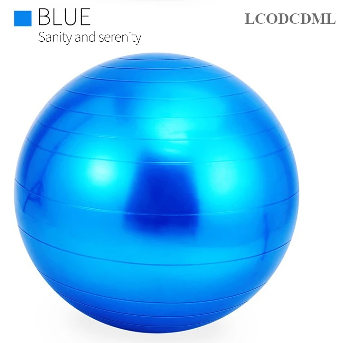 Мяч для йоги fitball мячи пилатеса утолщенный Женский мяч снижения веса фитнеса