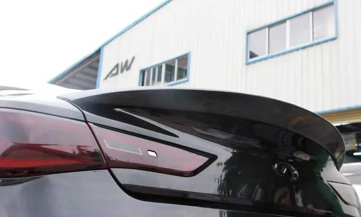 Спойлер для заднего крыла багажника Infiniti Q60 Q60S высококачественный спойлер из ABS