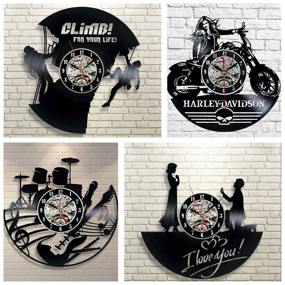 The Wizard Of Oz Vinyl Record Wall Clock Art Home Decor Decorate Handmelted Vinyl Custom Record Bowl Rock N Roll Home Decor