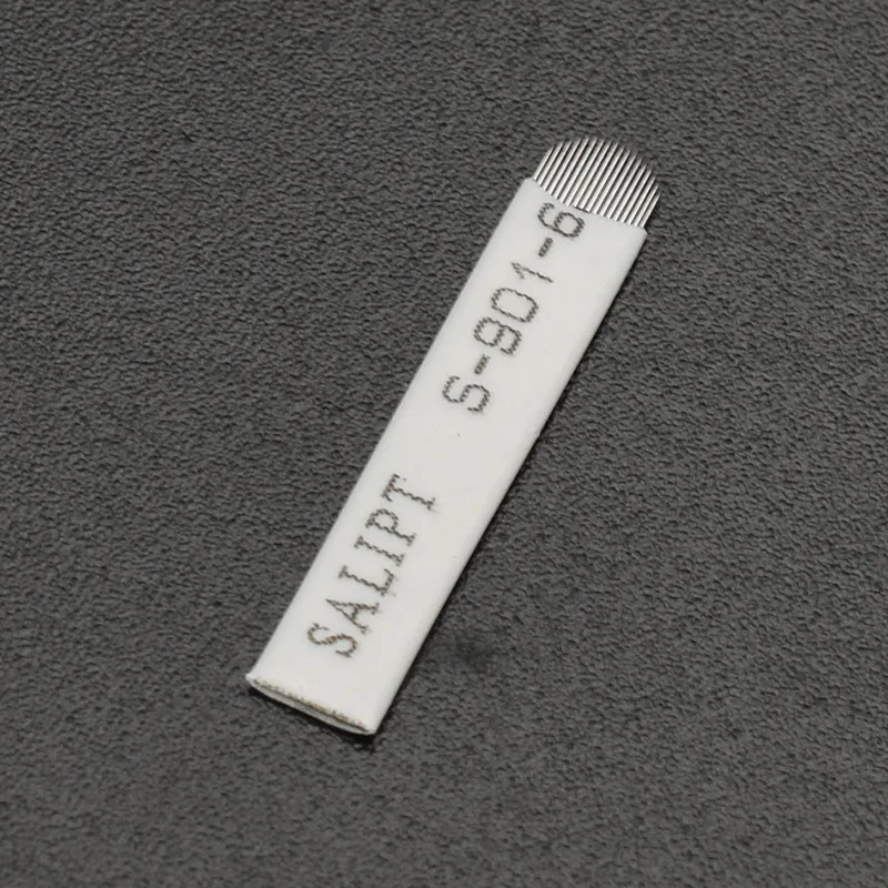 50 шт. u образные 14 18 Pin Перманентный макияж ручные иглы татуировки для бровей 3D