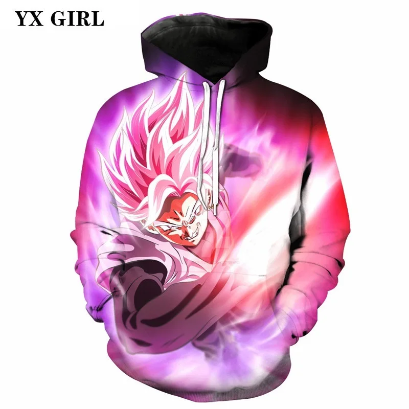 

2018 New 3D Anime Dragon Ball Z Pocket Goku Hoodies Women Men Hooded Sweatshirt Long Sleeve Pullover Unisex Outerwear Hoodie