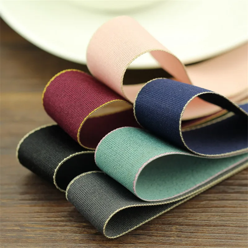 5meter/lot new high quality cotton ribbon 25mm trim color handmade hair accessories diy bow material supply satin ribbonsT-069