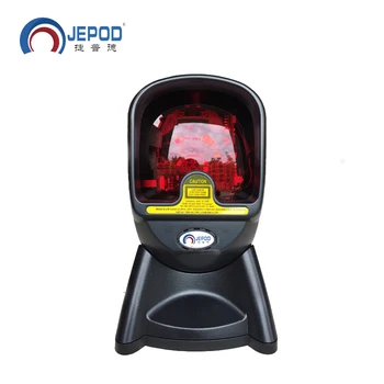 

JP-OM3 Automatic Omnidirectional Laser Barcode Scanner 24 Line Bar Code Reader Hand-free Stand USB Top Quality