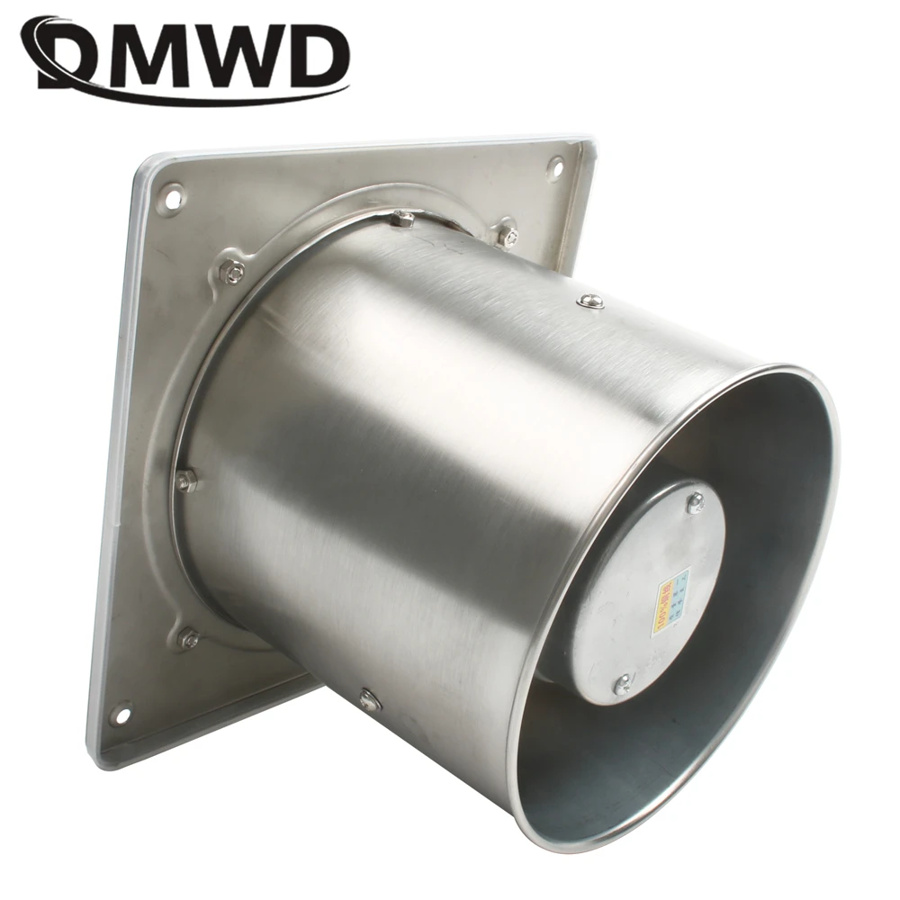 Günstige DMWD 6 Zoll 45w 220v Hohe Geschwindigkeit Auspuff Fan Gebläse Wc Küche Bad Hängen Wand fenster Ventilator luft extractor Fans 6  