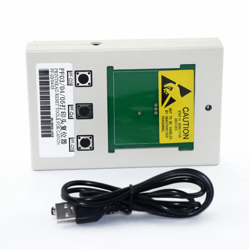 For Canon PF-03 PF 03 Printhead Resetter Reset PF-04 / PF04 / PF 04 or PF-05 / PF05 / PF 05 Printer Head To PF03