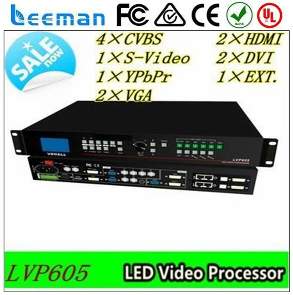 Leeman группа VDWALL LVP605 - LVP603 LVP603S 3-Composite / SDI HDMI DVI S-Videa YPbPr vga порт LVP605S HD из светодиодов