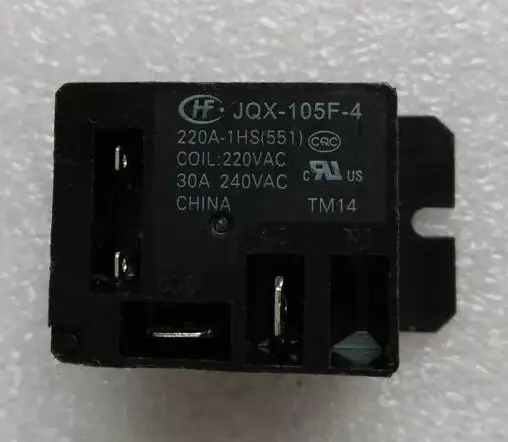 

10pcs/lot JQX-105F-4-220V-1HS JQX-105F-4-012D-1HS