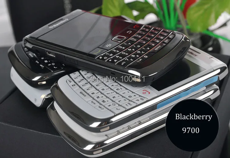 Мобильный телефон Blackberry 9700 QWERTY клавиатура 3.2MP камера сотовый телефон