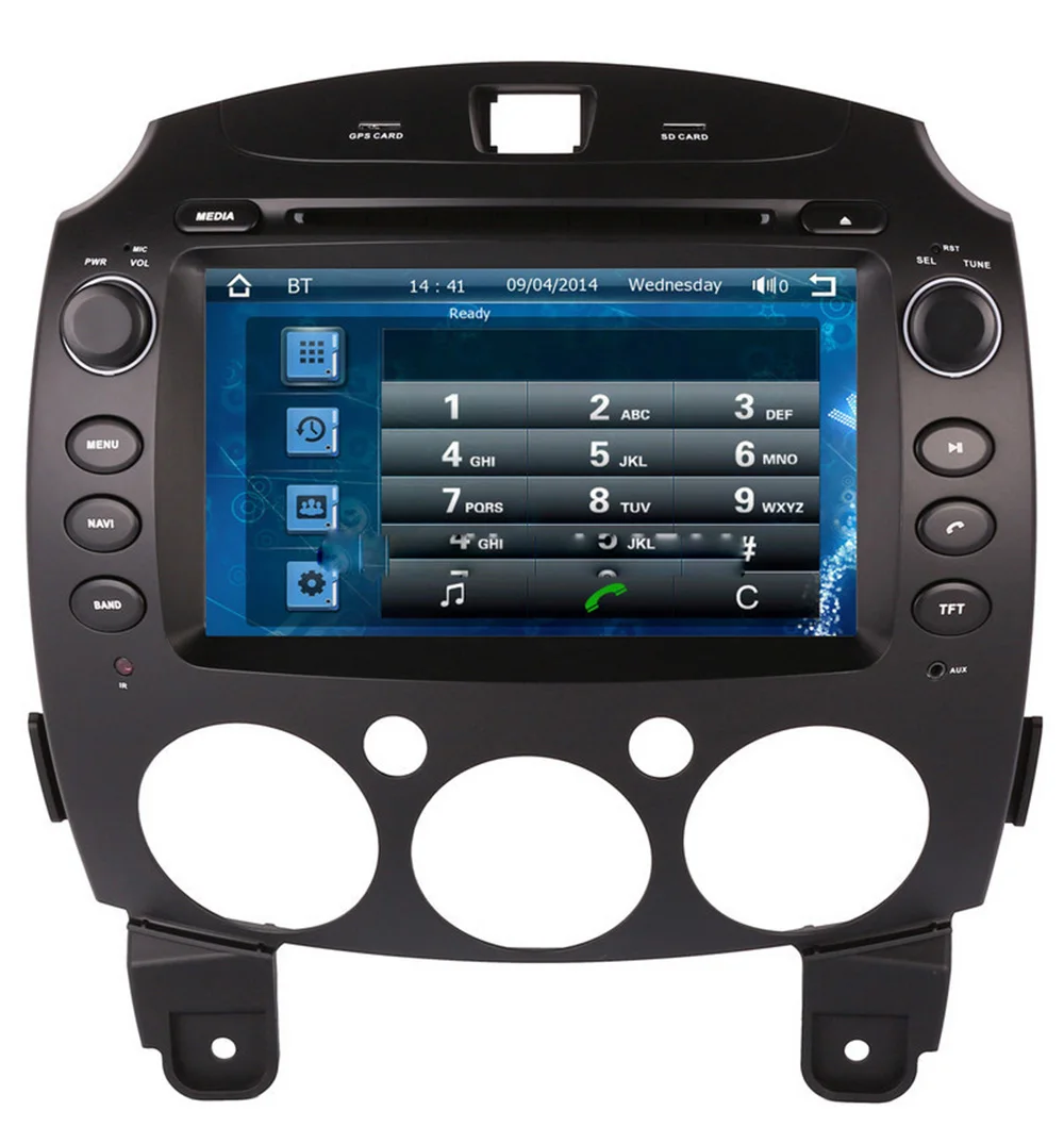 8 &quotАвтомобильный dvd плеер с GPS (опционально) аудио Радио стерео AUX BT/TV головное