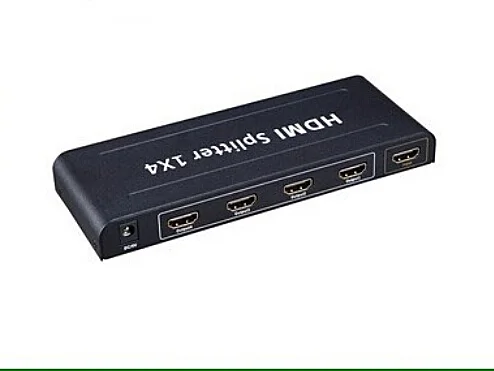 Best Price HDMI Splitter 1x4,4 port 1.3b Splitter 1 In 4 Out HDMI Splitter Distributor Divisor 1 to 4 Splitter 1080P Support 3D CEC