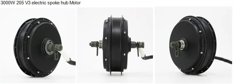 QS мотор 205 50H V3 электрический высокомощный Набор для электровелосипеда и E комплект для велосипеда с основа для колес велосипеда мотор 3000 Вт Мощный яркий комплект мотор-концентратор