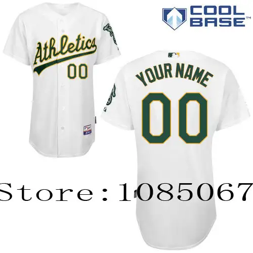 oakland a's personalized jersey