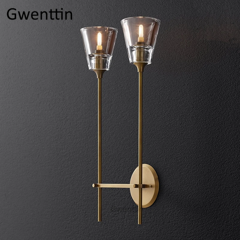 

Luxury Crystal Wall Lamps Led Mirror Lights Modern Gold Wall Sconce Light Fixtures Living Room Bedroom Bathroom Lamp Home Decor