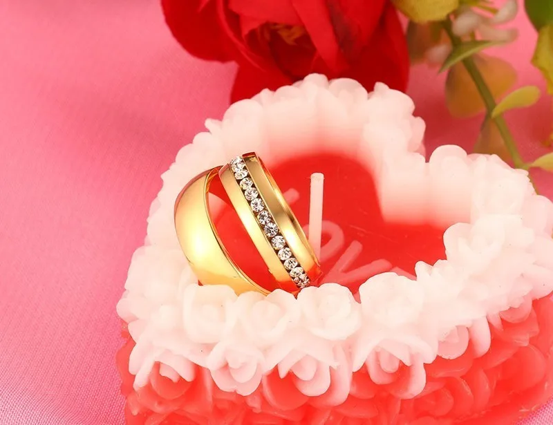 Women's Charming Stainless Steel Ring Display 4