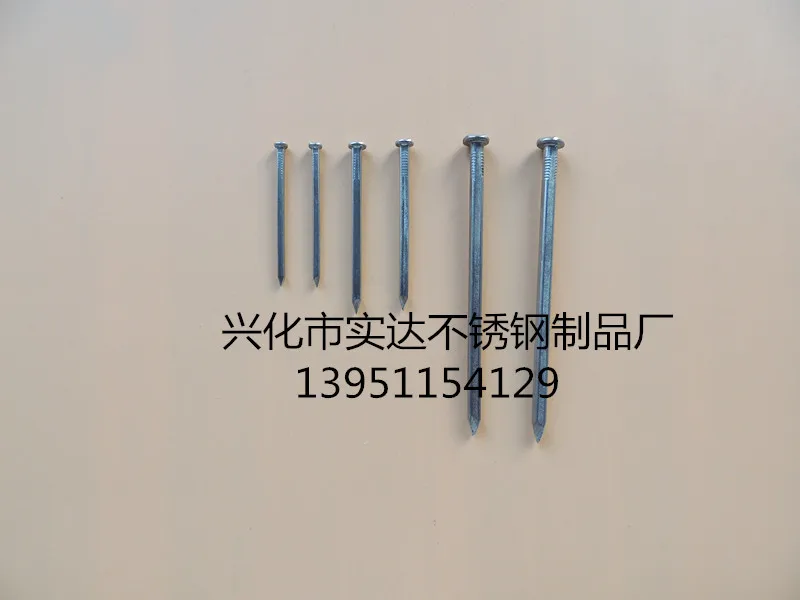 

Stainless Steel Boat Nails,Square Shank Nails/2"*2.5mm