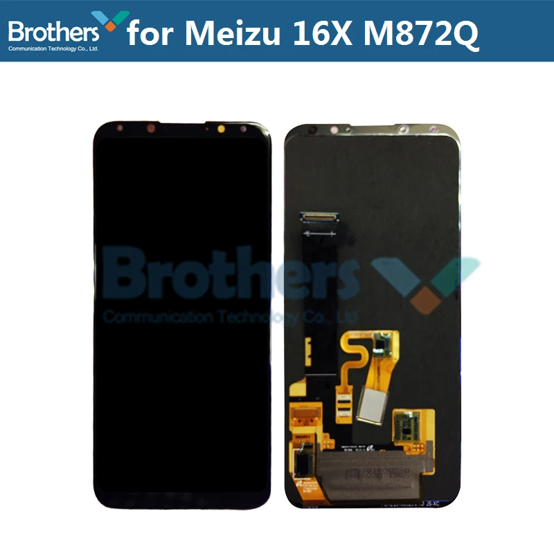 

LCD Screen for Meizu 16X 16 X M872Q/M872H LCD Display for Meizu 16X LCD Assembly Touch Screen Digitizer Phone Replacement Tested