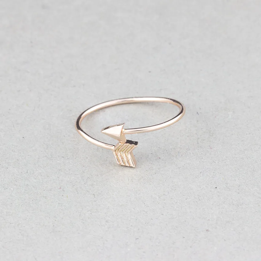 Великолепная сказка Bague Femme большие скидки One Direction Arrow Кольца для Для женщин панк ювелирные изделия регулируемый Медь Золотое кольцо Для мужчин anillos