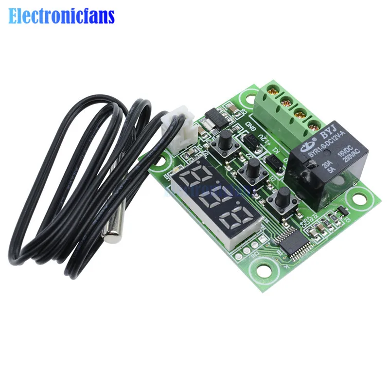 DC 12V Digital LED Thermostat Temperature Control Switch Module XH-W1209 VE PD