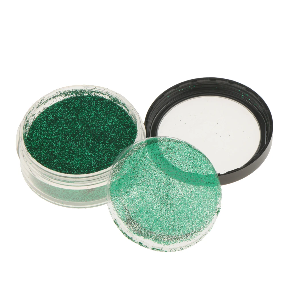 MagiDeal Temporary Body Art Face Paint Shimmer Glitter Powder Tattoo Stencils Brushes Tattoo accesories