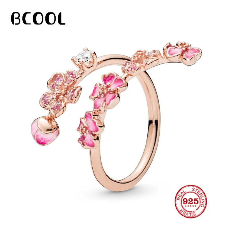 

Fashion Charms Silver 925 Original Copy 1:1 Ring Ring, Suitable For Women's 925 Sterling Silver Open Ring Jewelry Gift