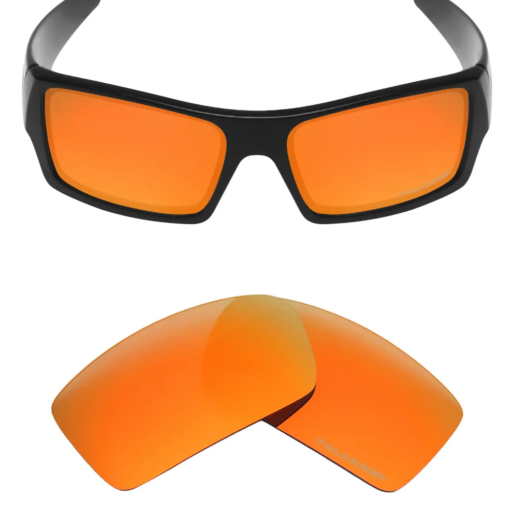 Mryok + поляризационные противостоять морской Замена Оптические стёкла для Oakley Gascan Солнцезащитные очки для женщин огонь красный