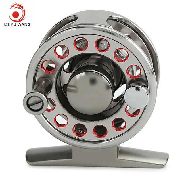 Cheap LIE YU WANG 2 + 1BB Aluminum Alloy Fly Fish Fishing Reel Wheel for Ice Flying Raft Fishing Cheap LIE YU WANG 2 + 1BB Aluminum Alloy Fly Fish Fishing Reel Wheel for Ice Flying Raft Fishing