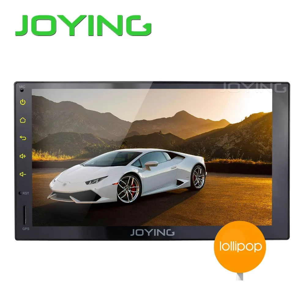  Universal 7'' Quad Core Android 5.1 HD Full Touch Screen Double 2 Din Car Radio video Head Unit Joying Car Multimedia Player 