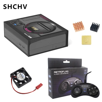 

Retroflag MEGAPi Case Raspberry Pi 3 Case Box with Functional Button Classic USB Gamepad for Raspberry Pi 3 Model B+ Pi3 B Plus