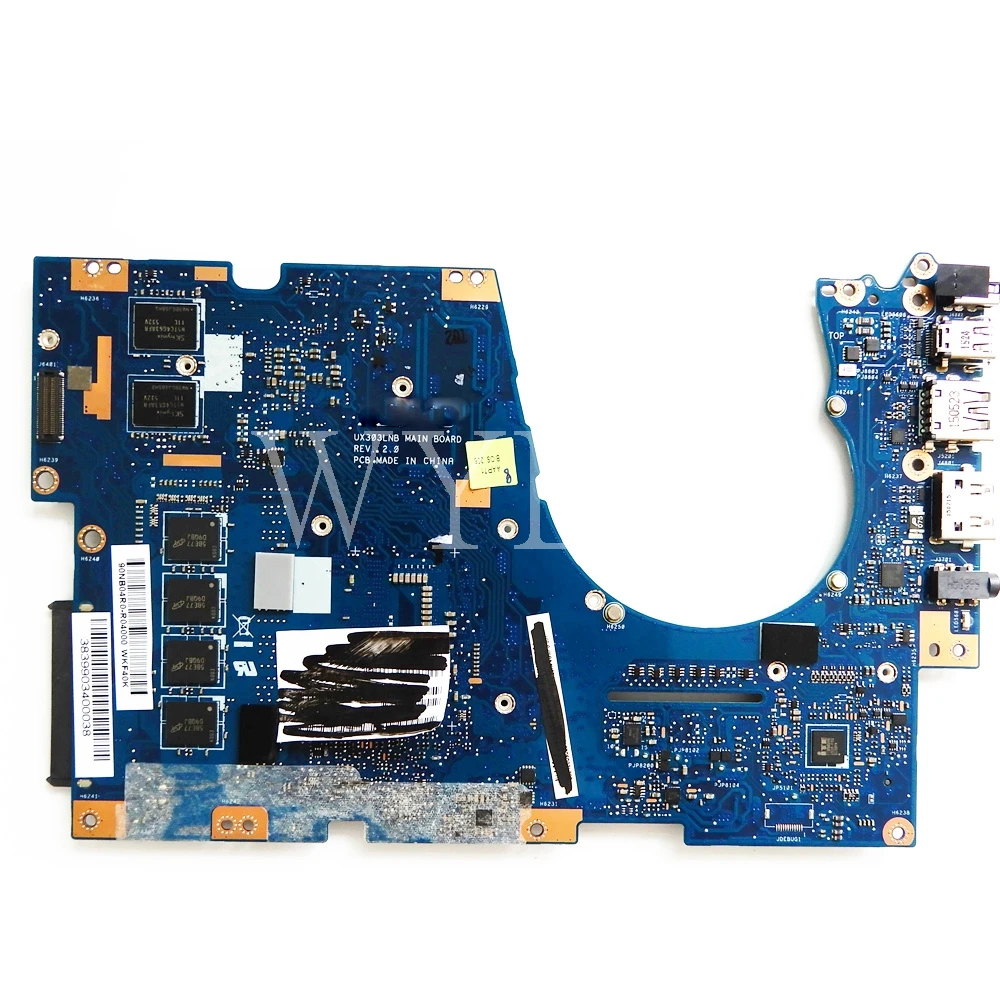 UX303LN I5-5200CPU GT840M اللوحة REV2.0 ل ASUS UX303L UX303LNB U303L UX303LB اللوحة المحمول 100% ٪ اختبارها شحن مجاني