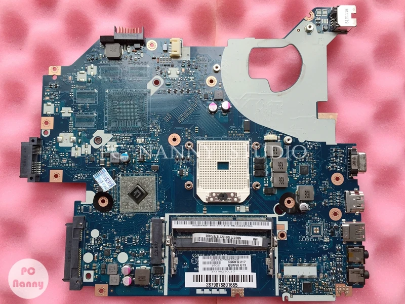Материнская плата NOKOTION Q5WV8 материнская DDR3 NB.C1711.001 NBC1711001 fs1 HD 7520G для Acer asipree NV52 NB. |