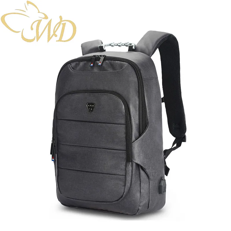 

Business backpack men's custom multi-function computer travel bag black waterproof backpack outdoor rucksack