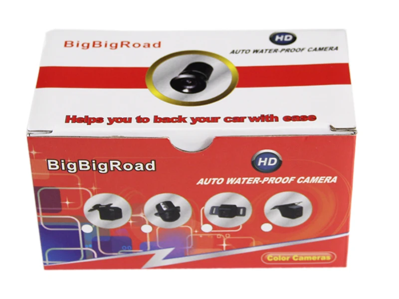 BigBigRoad Автомобильная камера заднего вида RCA соединительный кабель 24 контакта для Toyota Land Cruiser Prado 2002 2003 2004-2007 2008 2009