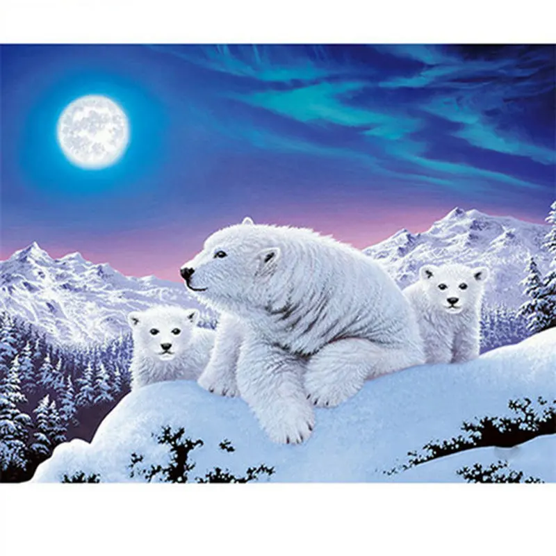Diamond Painting Cross Stitch Animal Deer Diamond Mosaic diamond painting 5d diy full Diamond Embroidery Rhinestones Patterns (23-) (1)