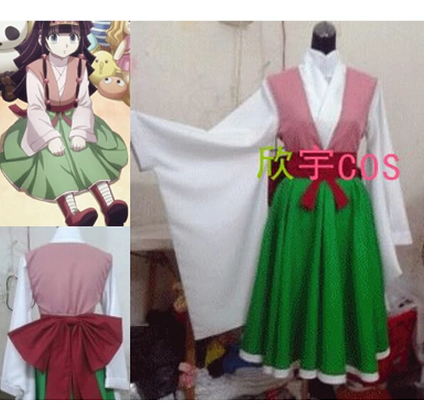 

2016 New Anime Aluka Zoldyck Dress Alluka Zaoldyeck Cosplay Costume Customized From Hunter X Hunter