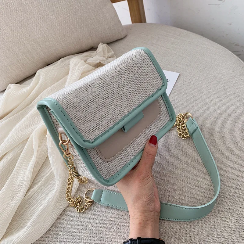 

Summer small bag female 2019 new wave Korean version of the wild small fresh Messenger bag shoulder fashion small square bag