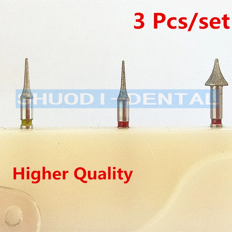 

3pcs/set Dental Burs Interproximal enamel reduction IPR burs Grind polishing bur FG3203E