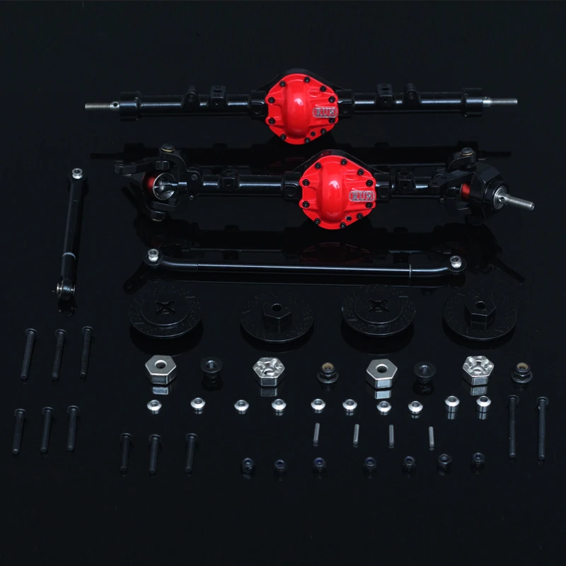 

Rc crawler model car upgrade parts M6S metal axle sets for 1/10 rc remote control car axial scx10 wraith traxxas trx4 4wd D90