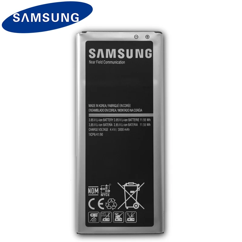 Аккумулятор samsung для Galaxy Note Edge N915 N915F N915A N915T N915V N915G EB-BN915BBE EB-BN915BBU 3000 мАч с NFC