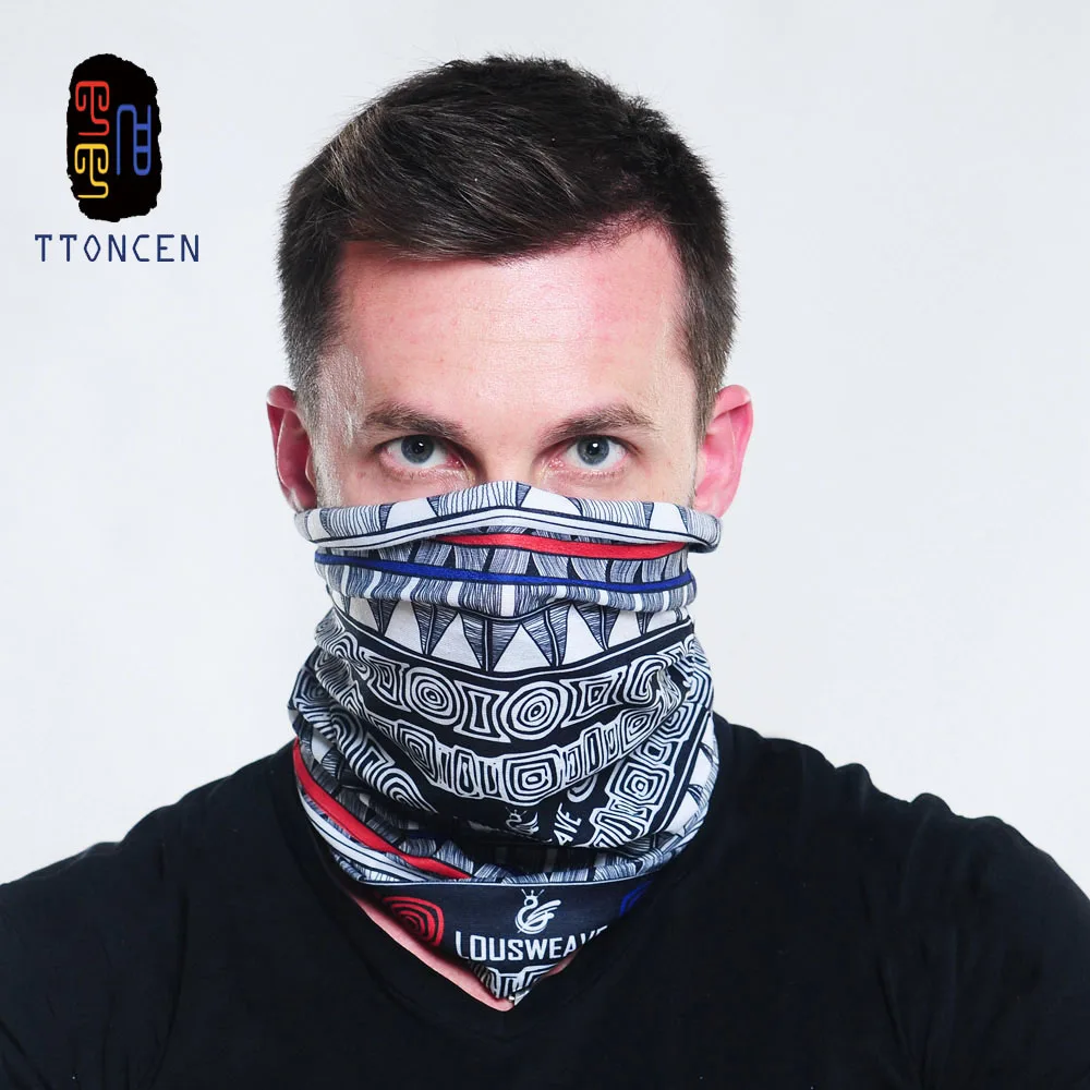 Motorcycle bandana mask winter Magic dust proof seamless headwear Scarf
