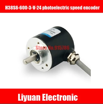 

1pcs New H38S6-600-3-V-24 photoelectric speed encoder / ABZ NPN output incremental encoder