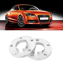 Комплект из 2 предметов; 5x112 57.1CB Алюминий ориентированной колесные прокладки шин адаптеры диски фланец втулки для Audi A3/A4/A6/A8/R8/TT