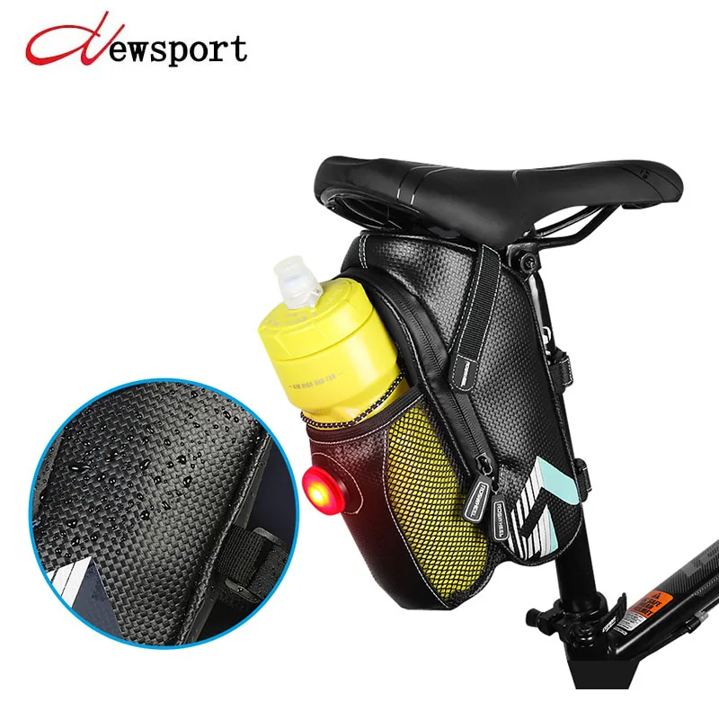 New Bicycle Saddle Bag MTB Mountain Bike Seat Rear Tail Bag Pouch Tool