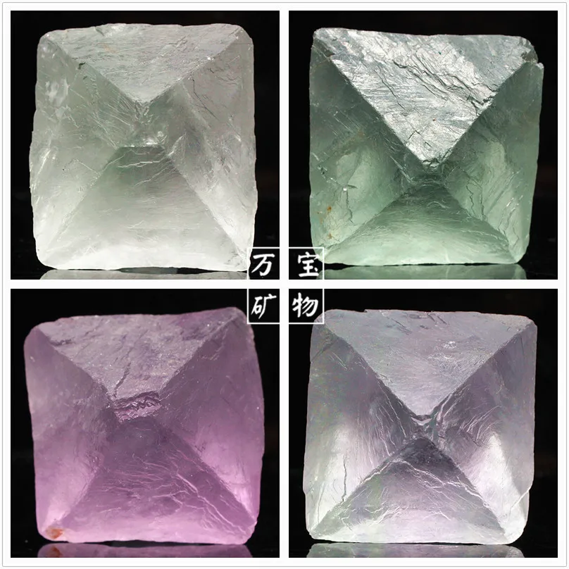 

Large pieces of natural multiple-choice mineral fluorite octahedral crystal jewelry diy teaching specimens Kistler stone