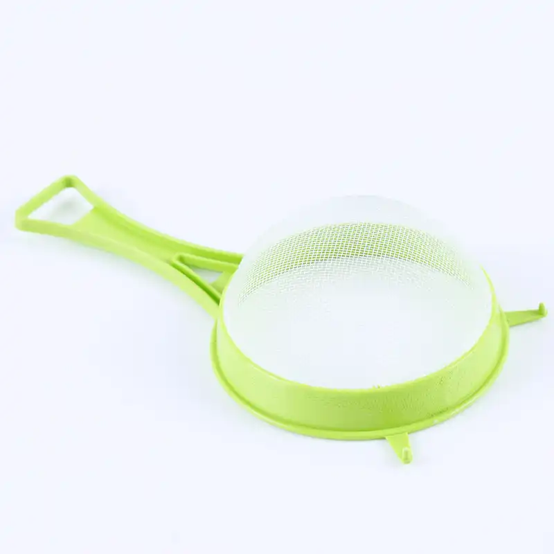 4pcs/set Plastic Wire Fine Mesh Oil Strainer Flour Sifter Sieve