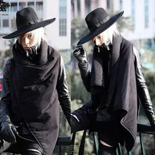 High Quality Sleeveless Men Avant Garde Edge Unbalance Designers Outwear Jacket Diabolic Keep Warm Vest Waistcoat