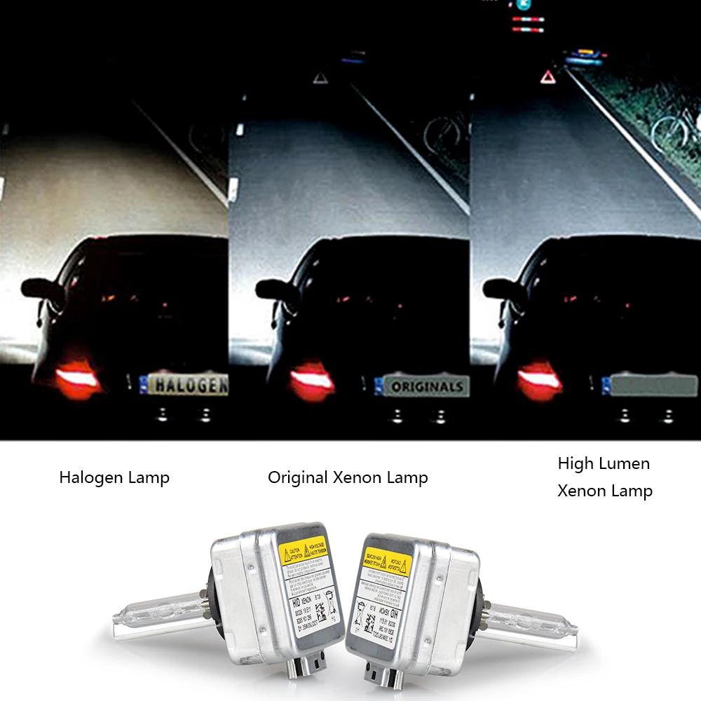 2 шт. D1S Сменные ксеноновые лампы HID d1s 12 в 35 Вт hid 4300K 5000K 6000K 8000K 10000K фары|Лампы для