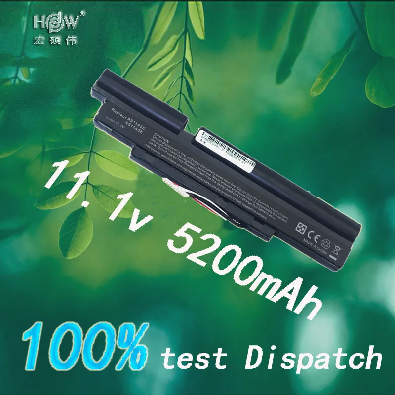 

4400MAH Laptop Battery For ACER Aspire TimelineX 3830T 4830T 5830T AS3830T AS4830T AS5830TG AS11A5E AS11B5E AS11A3E 3ICR19/66-2