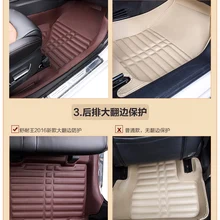 Myfmat пользовательские автомобильные коврики кожа для Защитные чехлы для сидений, сшитые специально для great wall петь wingle 3 wingle 5 wingle 6 олень pick-up M1 M2 Стильный