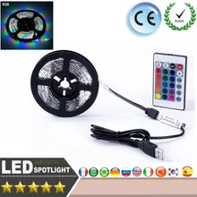 5 v rgb led 스트립 usb 5 v led 스트립 빛 tv 백라이트 2835 1-5 m 조명 데스크탑 5 v led 스트립 조명 램프 테이프 다이오드 리본(China)